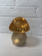 Mushroom Lamp Light Battery Operated Switch Home Decor Cute Night Light