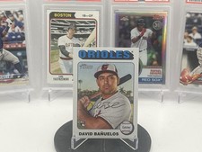 2024 Topps Heritage High Number David Banuelos #717 ROOKIE White Border SP