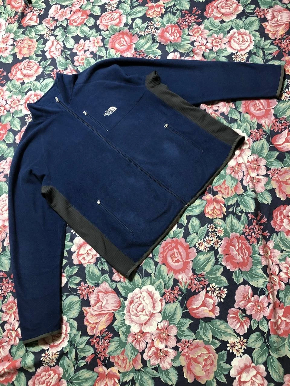The North Face Retro Fleece Jacket Navy Blue Full Zip Men’s SunFaded Distressed
Opens in a new windo