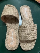 Matisse Hallie Sandal Natural Leather Size 10M Brand New