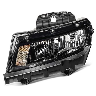 Driver Left Headlight Assembly W/ Bulb For Chevrolet Camaro LS 3.6L V6 2014-2015