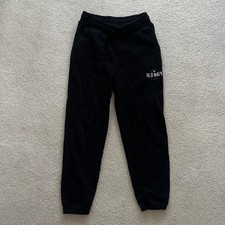 Boys Size Large 10/12 - Old Navy Black Fleece Jogger Sweatpants