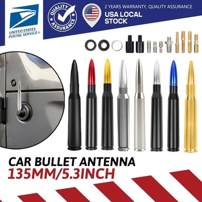 USA Bullet Antenna for 2007-2021 Jeep Wrangler JK JL Rubicon Sahara Gladiator