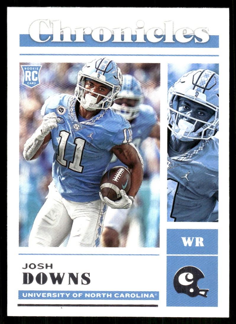 Josh Downs Panini Chronicles Draft Picks #16 Base