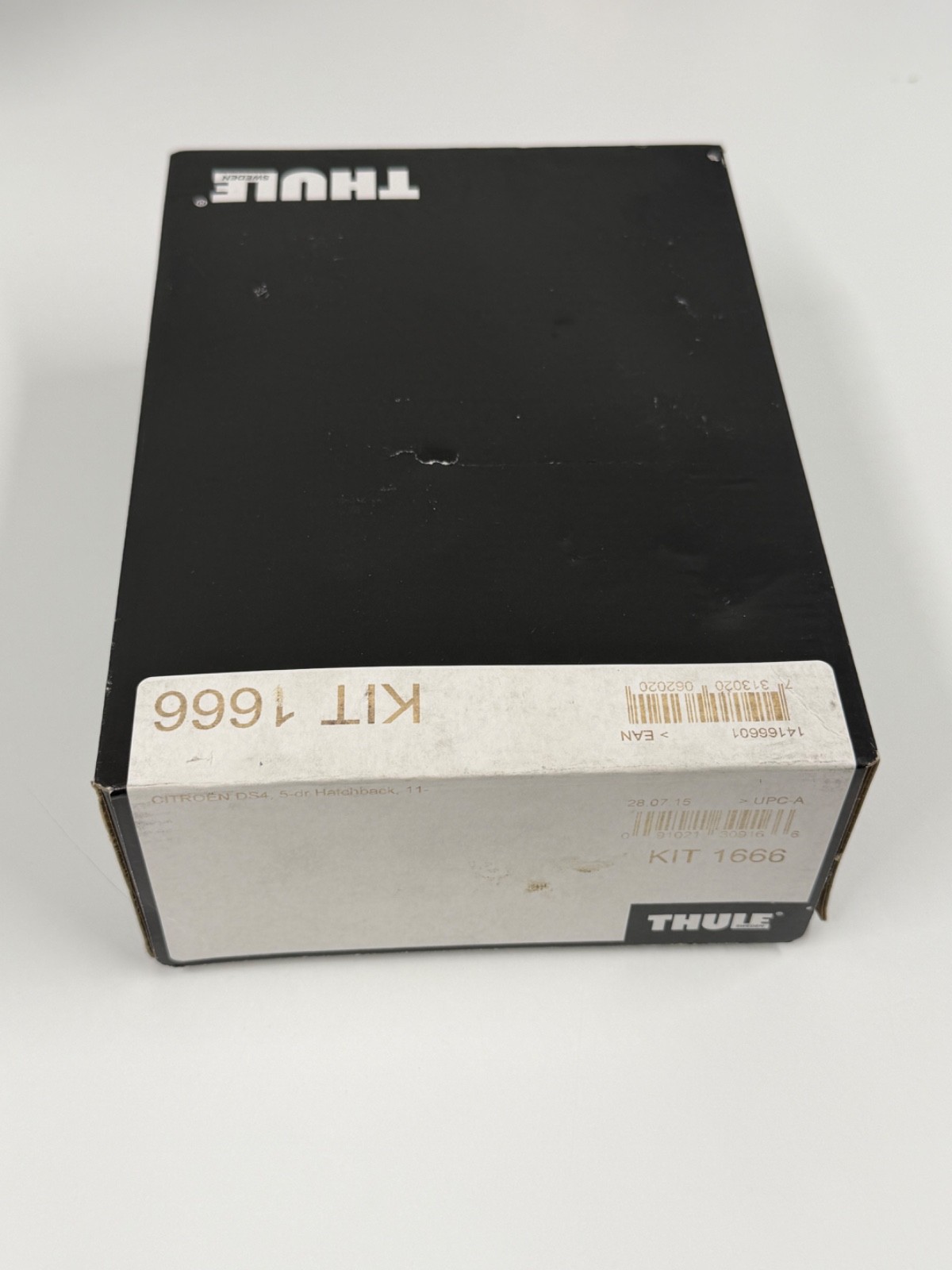 Thule Fitting Kit 1666 tatty box fits CITROËN DS4, 5-dr Hatchback, 11–