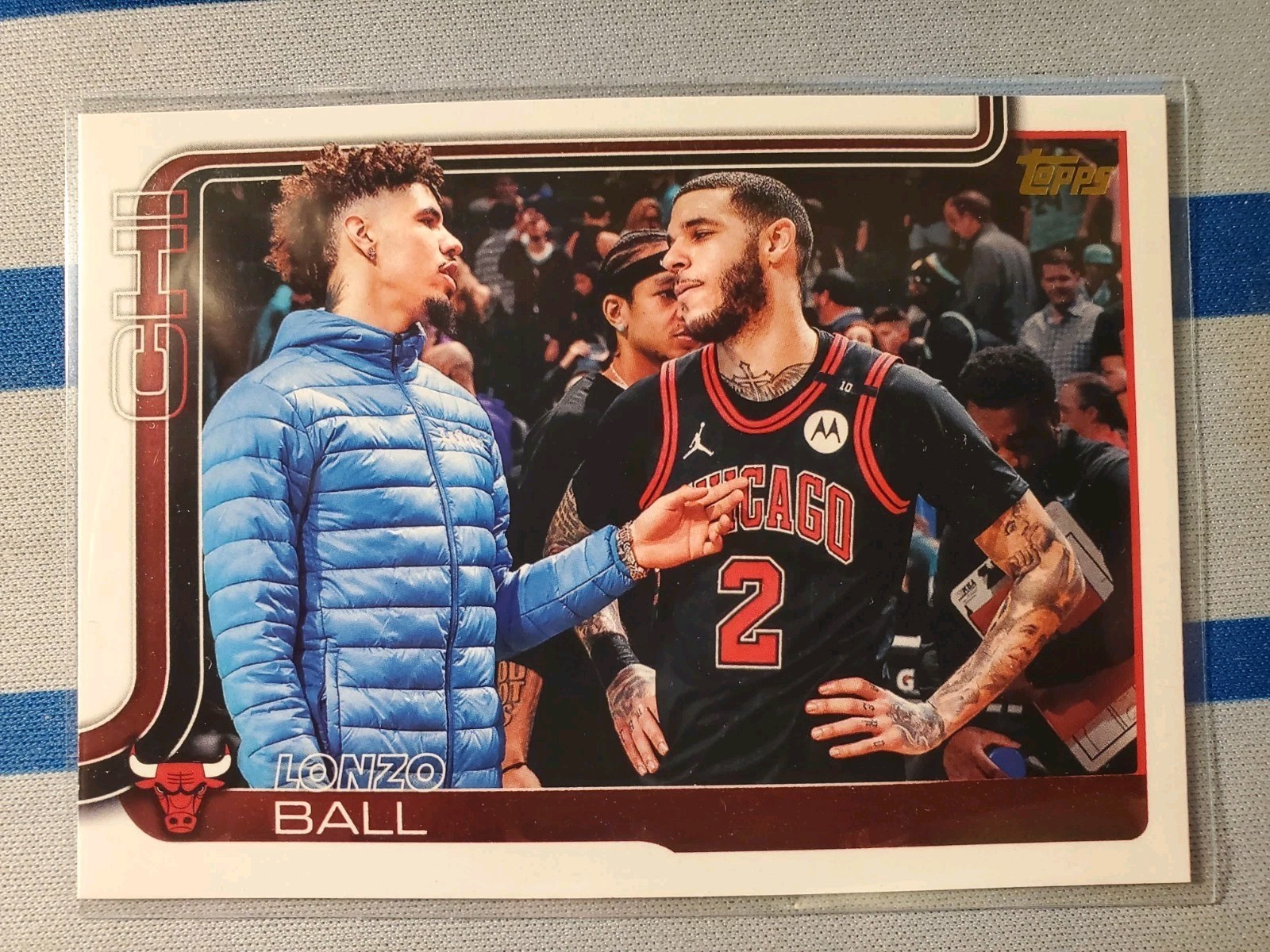 2025-26 Topps Basketball Golden Mirror Variation #39 Lonzo Ball SSP Rare Bulls