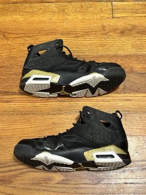 Nike Air Jordan, Jump Man Flight Club 91 Black & Gold Size 6.5Y Shoes