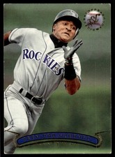 Trenidad Hubbard 1996 Stadium Club #447 Rockies MLB READ FREE SHIP AutographDen