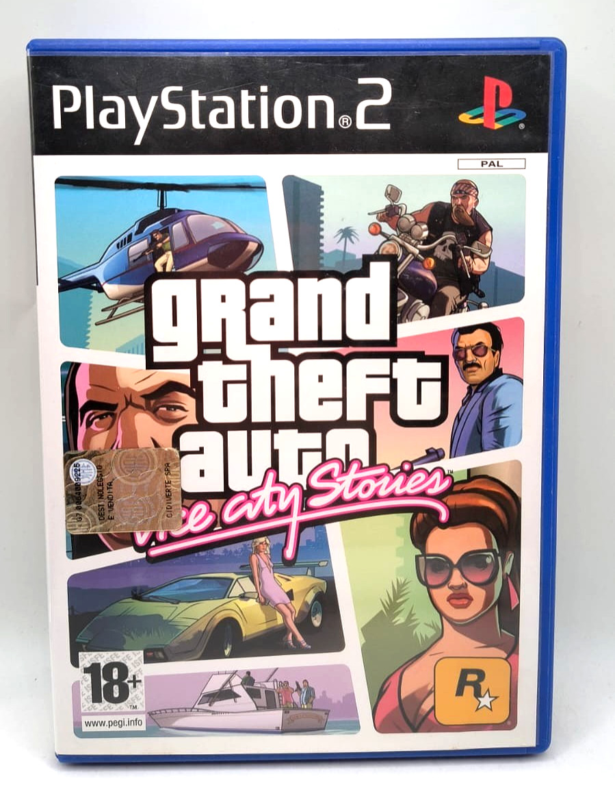 GTA GRAND THEFT AUTO VICE CITY STORIES - PLAYSTATION 2 PS2 COMPLET ITA