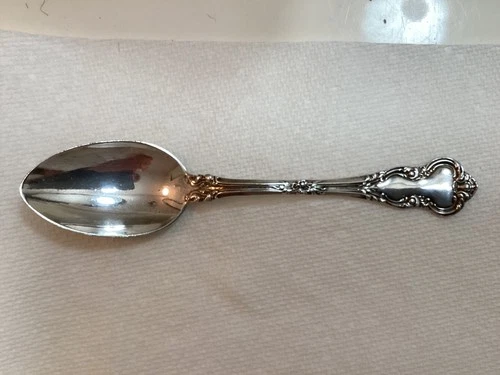 Gorham Chantilly Sterling Silver Demitasse Spoon - 4 1/8" - No Monograms