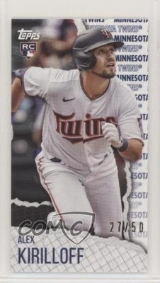 2021 Topps Rip Mini 27/50 Alex Kirilloff #MRIP-AK Rookie RC 0c6