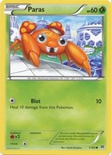 Paras BKT 1/162 C XY - BREAKthrough Pokemon Card LP