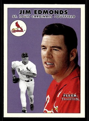2000 Fleer Tradition Update - Jim Edmonds #U55
