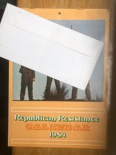 Irish Republican Resistance Calendar 1984 Published by Republican Publications