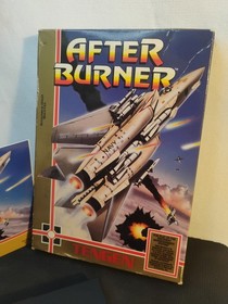 🔥NES Nintendo - After Burner (Tengen) CIB Complete in Box w/ Manual - Tested