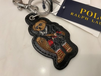 Ralph Lauren Polo Bear Men Accessories Keychain Key Chain Black
