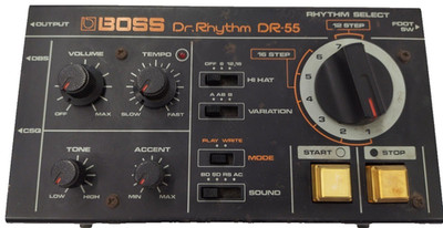 Boss Roland DR-55 Dr. Rhythm Vintage Analog Drum Machine Kostenloser Versand ...