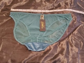 Dita Von Teese Eden Green Starlift Bikini Panties Sz XL