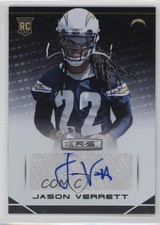 2014 Panini Rookies & Stars Longevity Parallel Signatures Jason Verrett Auto d6o