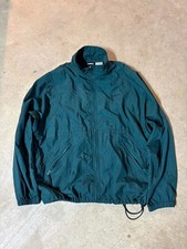 Vintage 90s Nike Windbreaker Jacket Forest Green Size Large