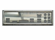For ASUS H110-I/G11CD Shield I/O IO Rear Baffle Backplate Motherboard