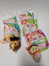 1999 McDonald's Happy Meal Toys Winnie the Pooh lot of 7 unopened 5 used 2