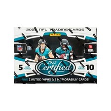 2025 Panini Certified Football Hobby Box NFL Trading Cards Sealed