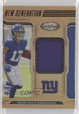 2022 Certified New Generation Jerseys Mirror Bronze 55/349 Wan'Dale Robinson m5e