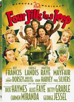 Four Jills in a Jeep 1944 DVD  - DVD - GOOD