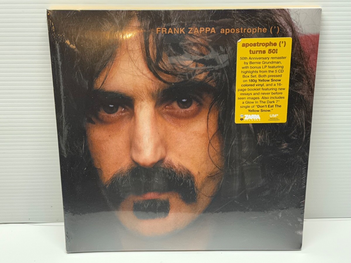 ⭐ FRANK ZAPPA-APOSTROPHE 50th ANNIVERSARY 2LP SPLATTER COLORED