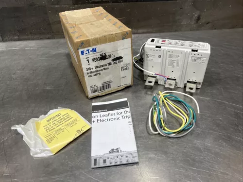 Eaton KES3125LSIG Trip Unit KES 3P 400A 600V 50/60Hz Nos Surplus