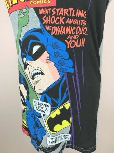 Camiseta deportiva DC Comics 75 (aniversario) Detective Comics #380 12 de octubre de 1968 talla L RARA - Imagen 4 de 12
