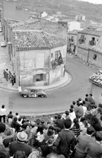 Ferrari 312Pb Finished In The Last Running Of The Targa 1973 Old Photo