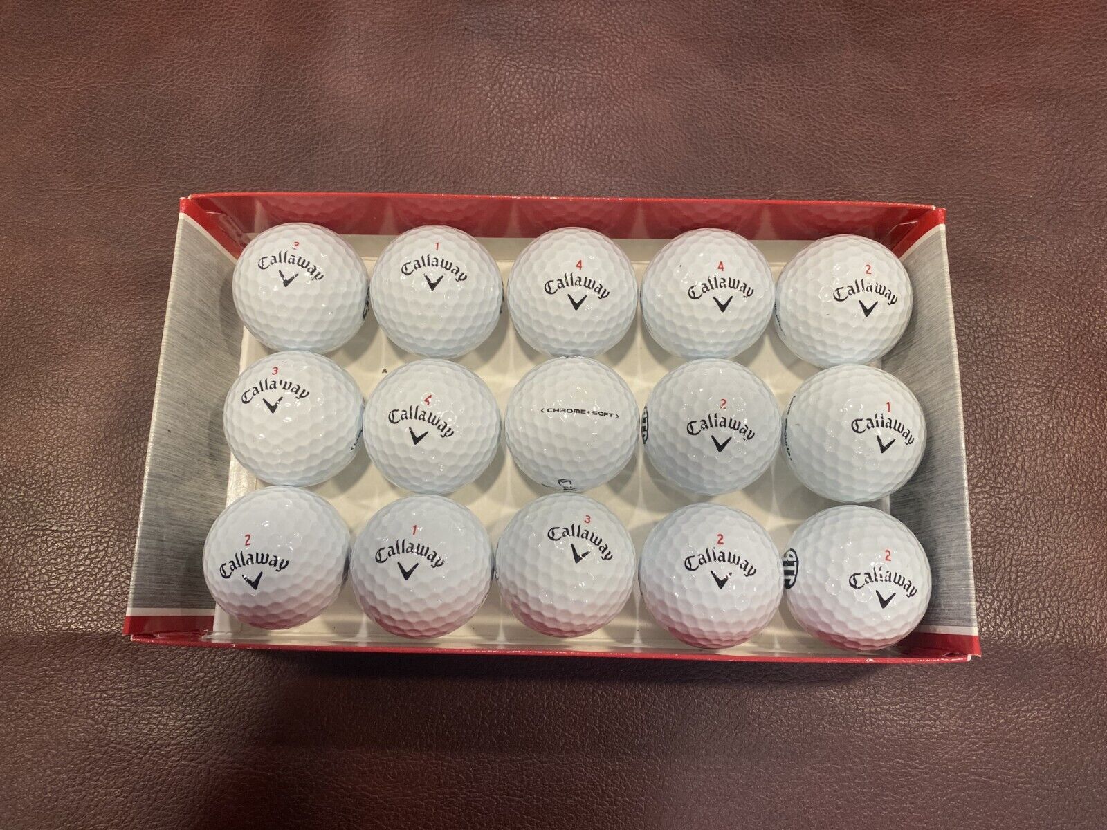 Callaway Chrome Soft X Golf Balls - 15 Balls