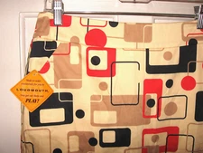 NEW Loudmouth Fairway 8-Track Classic Skort Skirt SZ 4 Yellow Red Black NWT $80