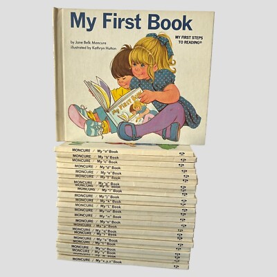 My First Steps To Reading Moncure Complete Full Set 25 Childrens Hardcover Books