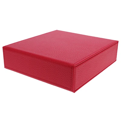 Brillen Organizer Brillenetui Ole Kunstleder für 3 Brillen Brillenbox Etui Rot - Bild 1 von 4
