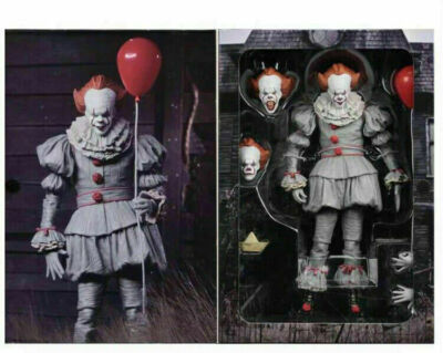 New 7-inch NECA It Ultimate Pennywise Clown Mobile Doll Movie Model Doll Toy 201
