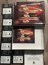 Valhalla And The Lord Of Infinity with Poster: Vulcan (Amiga, 1994) CIB COMPLETE