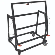Mate Panel Cart and Stand – Mobile Base Stand Contains Rubber Rolling 4” Casters