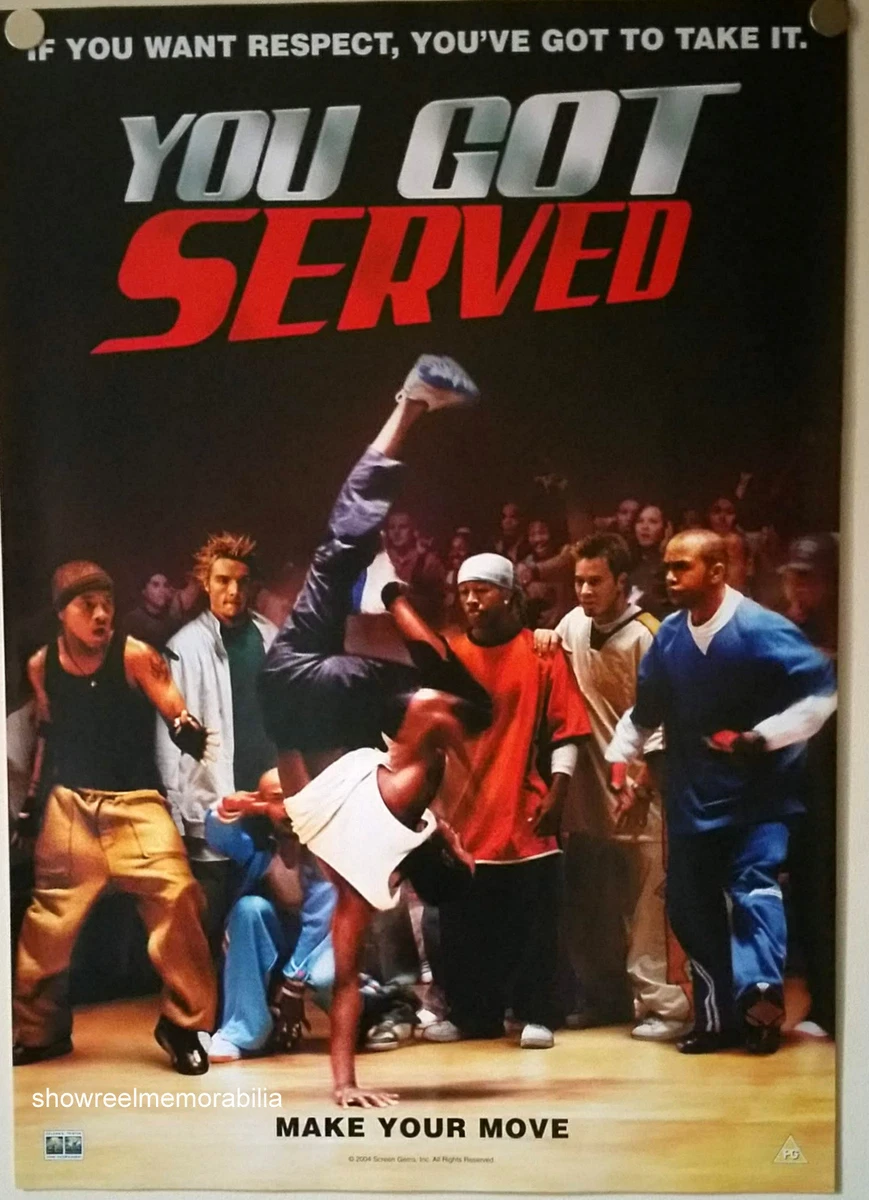 YOU GOT SERVED Omarion Grandberry Original 2004 UK movie POSTER video  release | eBay