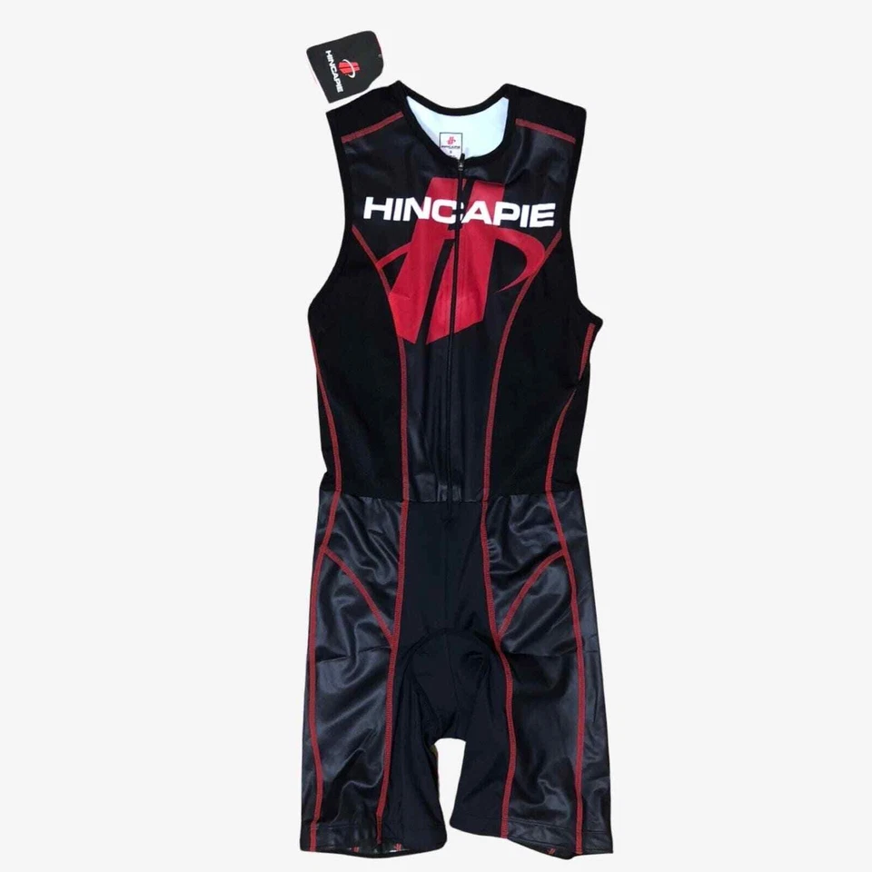 Hincapie Small Flow Tri Skinsuit Water Repellant Cycling Triatholon Duatholon - Image 3 of 4