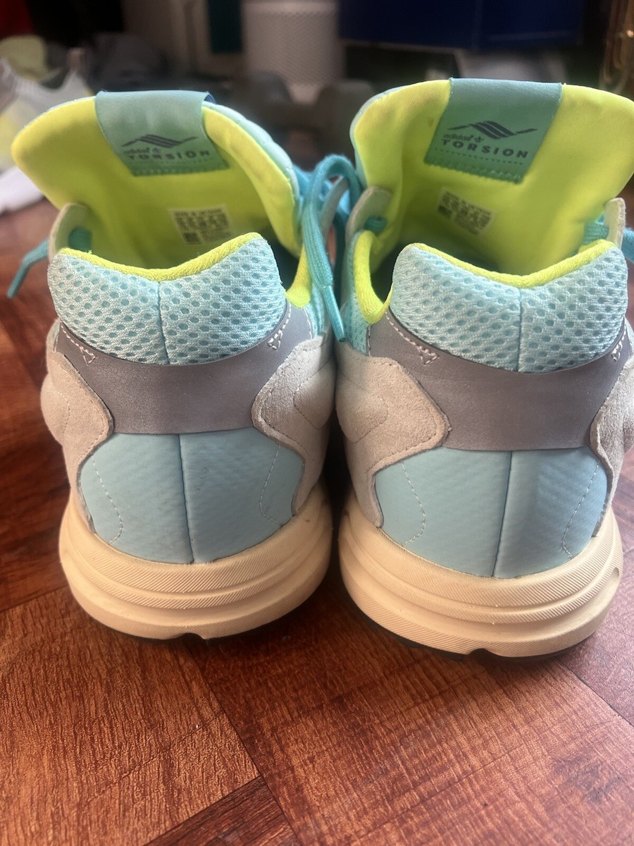 Size 13 - adidas ZX Torsion Clear Aqua for sale online | eBay