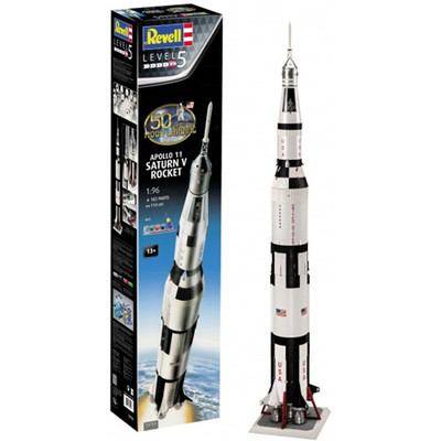 APOLLO 11 SATURN V ROCKET (50 YEARS MOON LANDING) KIT 1:96 Revell Kit Space