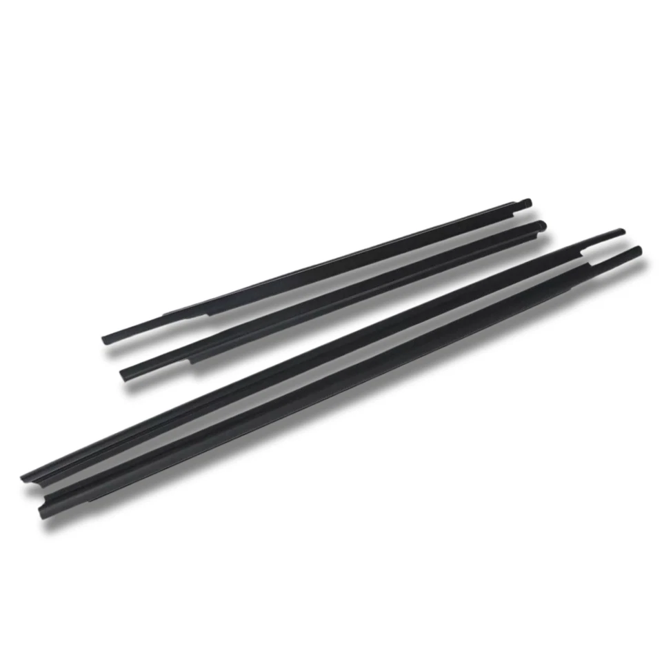 For 2007-2016 Toyota Yaris Sedan Weatherstrip Window Moulding Trim Seal Belt 4pc - Image 4 of 4