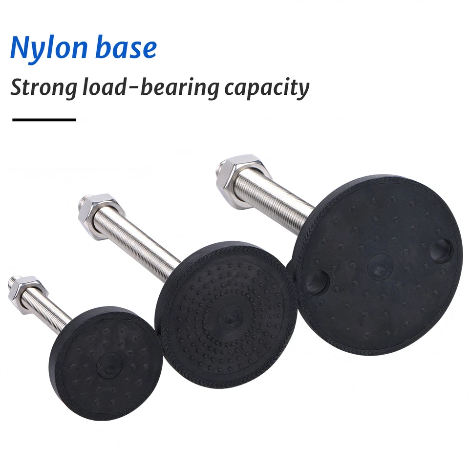 Leveling Machine Feet M6 M8 M10 M12 M16 Screw in Height Tilting Feet Adjustable - image 4 of 4