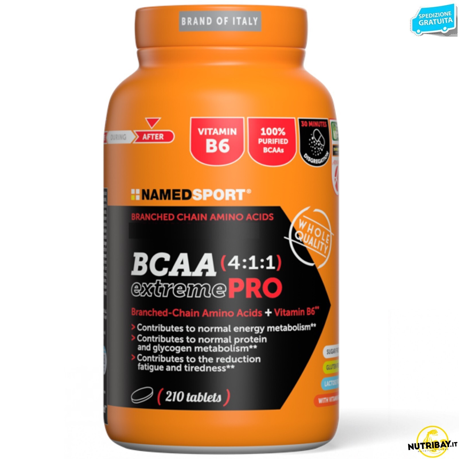 Named Sport Bcaa Extreme Pro 4:1:1 - 210 cpr Aminoacidi Ramificati 4:1:1
