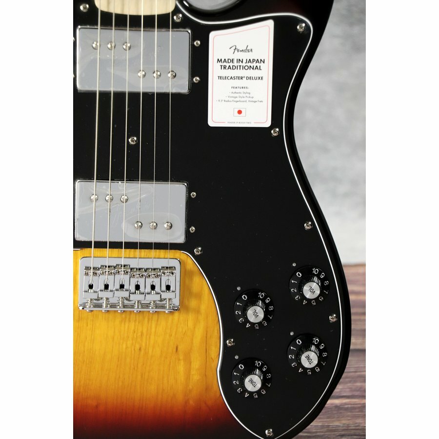 Fender Traditional 70s Telecaster Deluxe 3-Color Sunburst | eBay