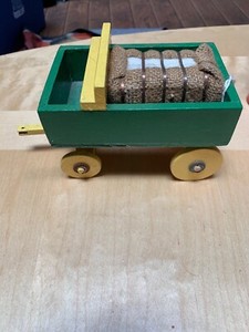 john deere wooden wagon