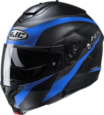 Helmet Modular Motorcycle HJC C91 Taly Blue MC2SF Size XL Flip Up Helmet